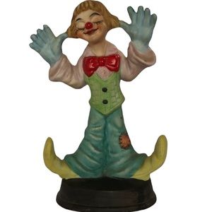 Brinn’s PGH PA Porcelain Clown Figurine 7” Inch